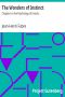 [Gutenberg 3754] • The Wonders of Instinct: Chapters in the Psychology of Insects